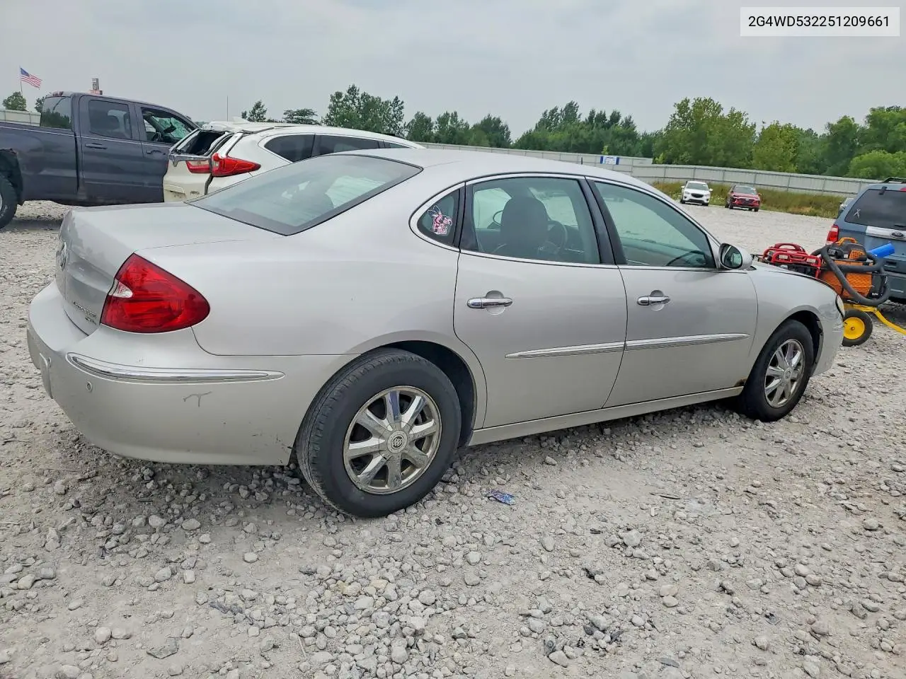 2005 Buick Lacrosse Cxl VIN: 2G4WD532251209661 Lot: 60454486