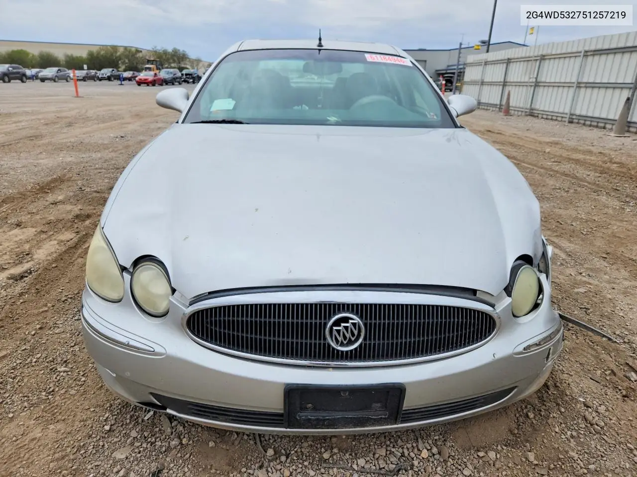 2005 Buick Lacrosse Cxl VIN: 2G4WD532751257219 Lot: 61184946