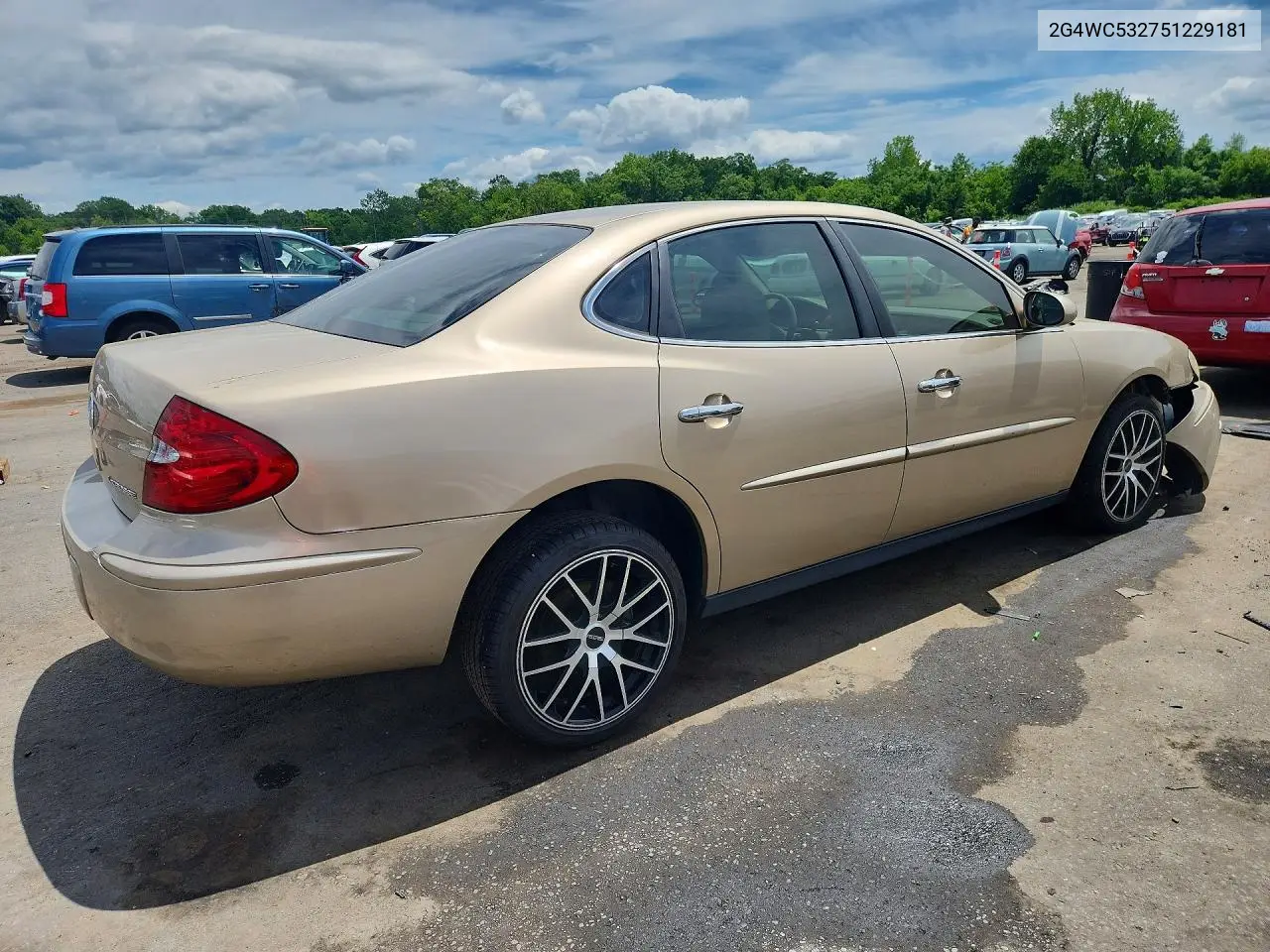 2005 Buick Lacrosse Cx VIN: 2G4WC532751229181 Lot: 85630825