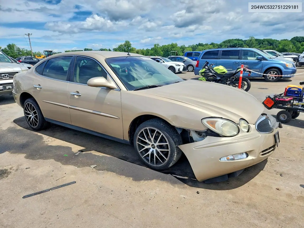 2005 Buick Lacrosse Cx VIN: 2G4WC532751229181 Lot: 85630825