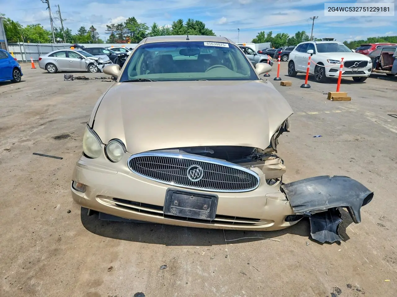 2005 Buick Lacrosse Cx VIN: 2G4WC532751229181 Lot: 85630825