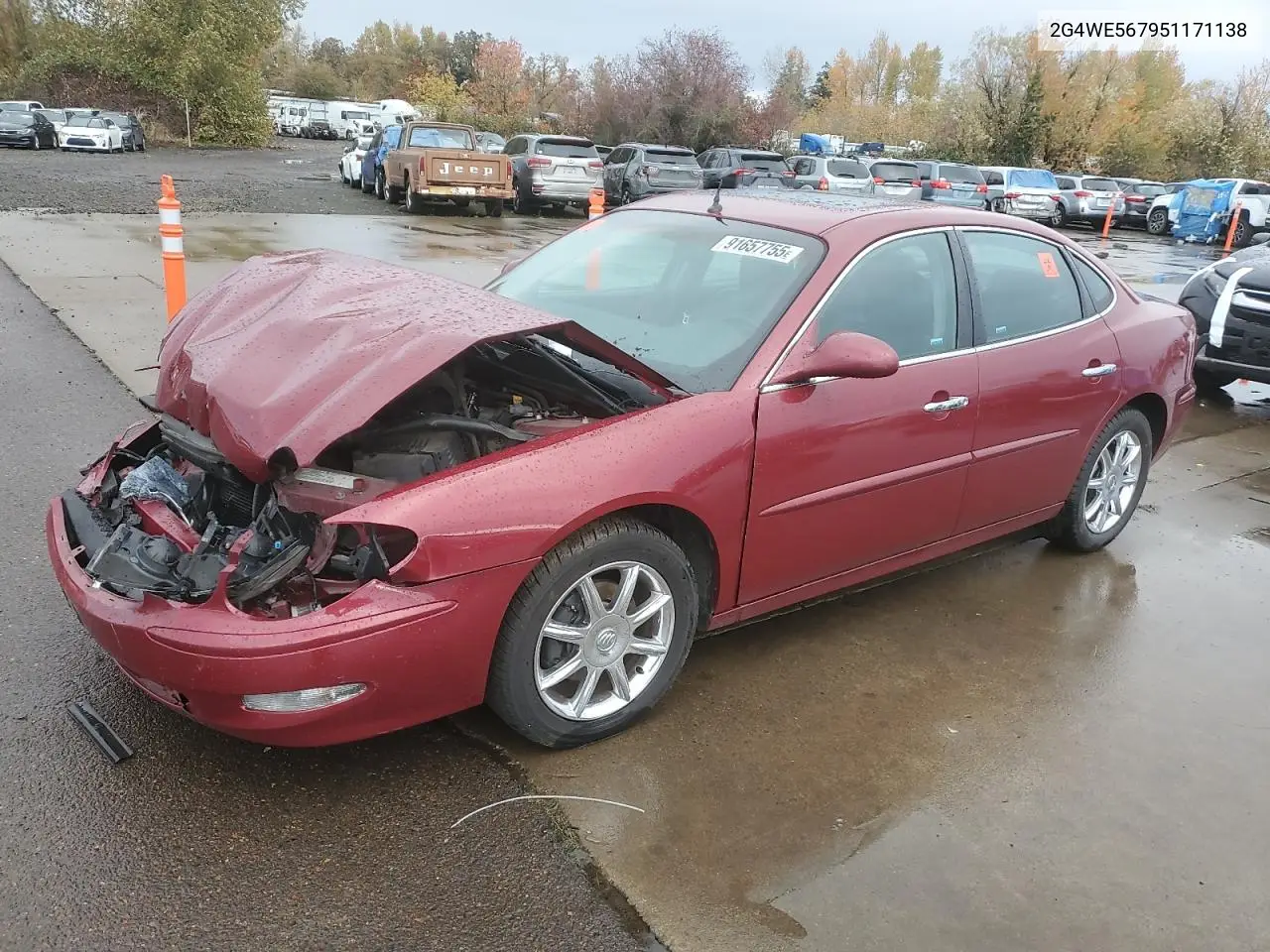 2G4WE567951171138 2005 Buick Lacrosse Cxs