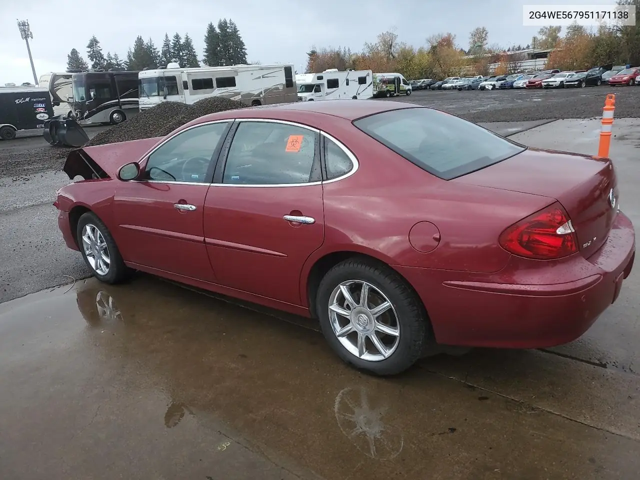 2G4WE567951171138 2005 Buick Lacrosse Cxs