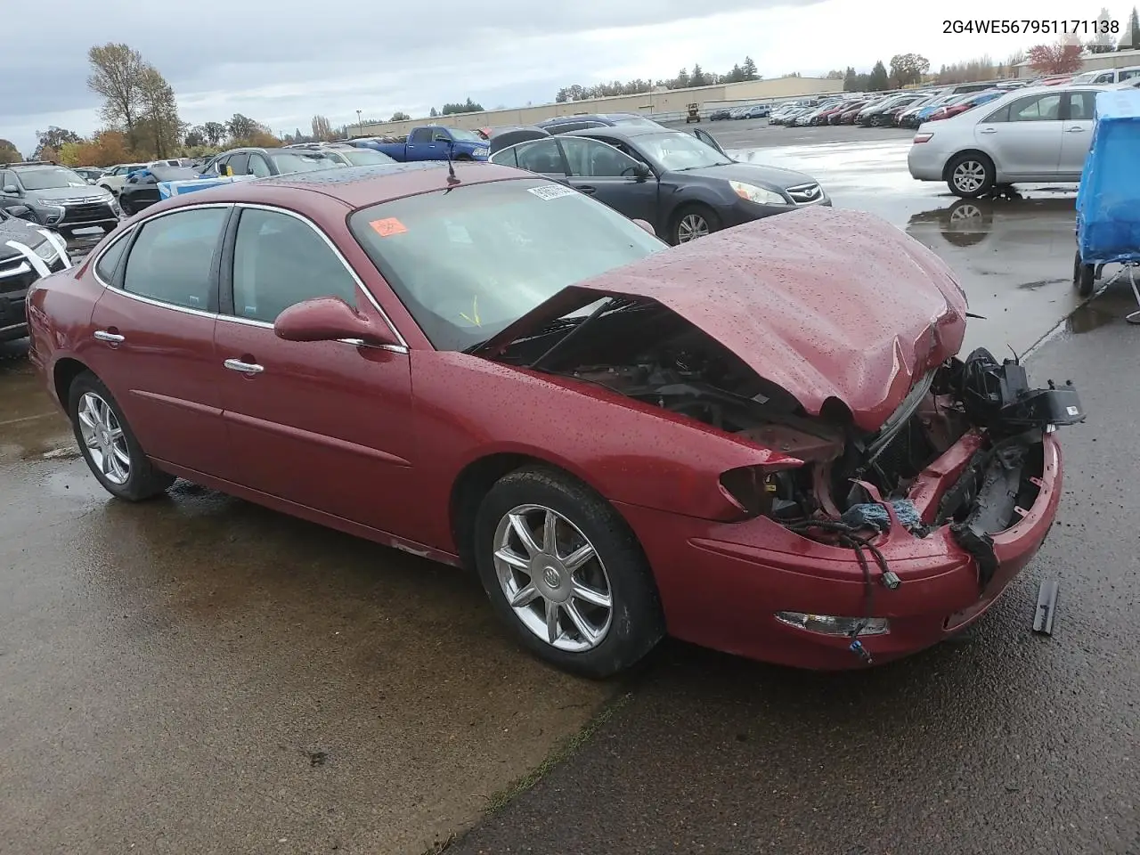2G4WE567951171138 2005 Buick Lacrosse Cxs