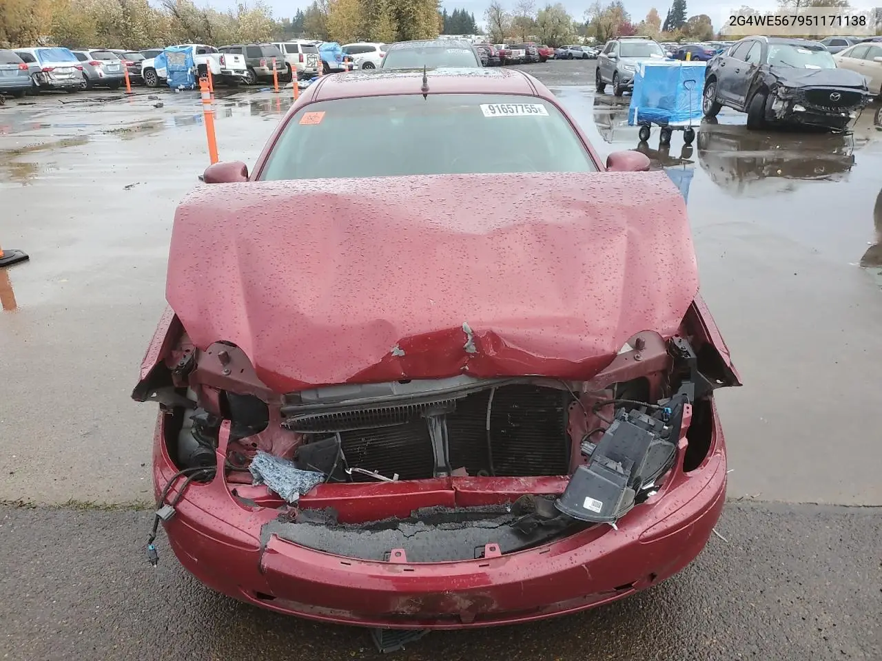 2G4WE567951171138 2005 Buick Lacrosse Cxs