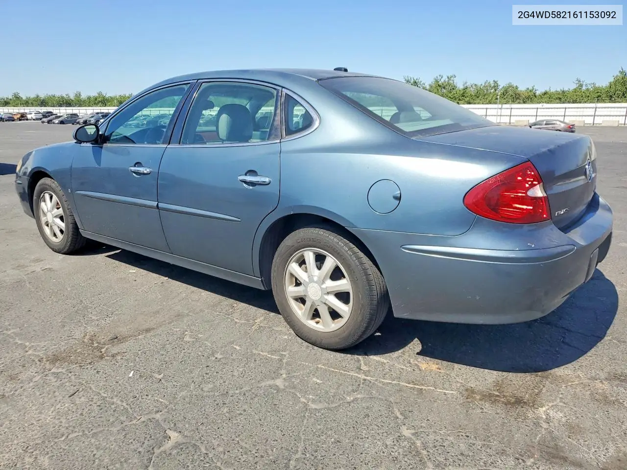 2006 Buick Lacrosse Cxl VIN: 2G4WD582161153092 Lot: 58320136