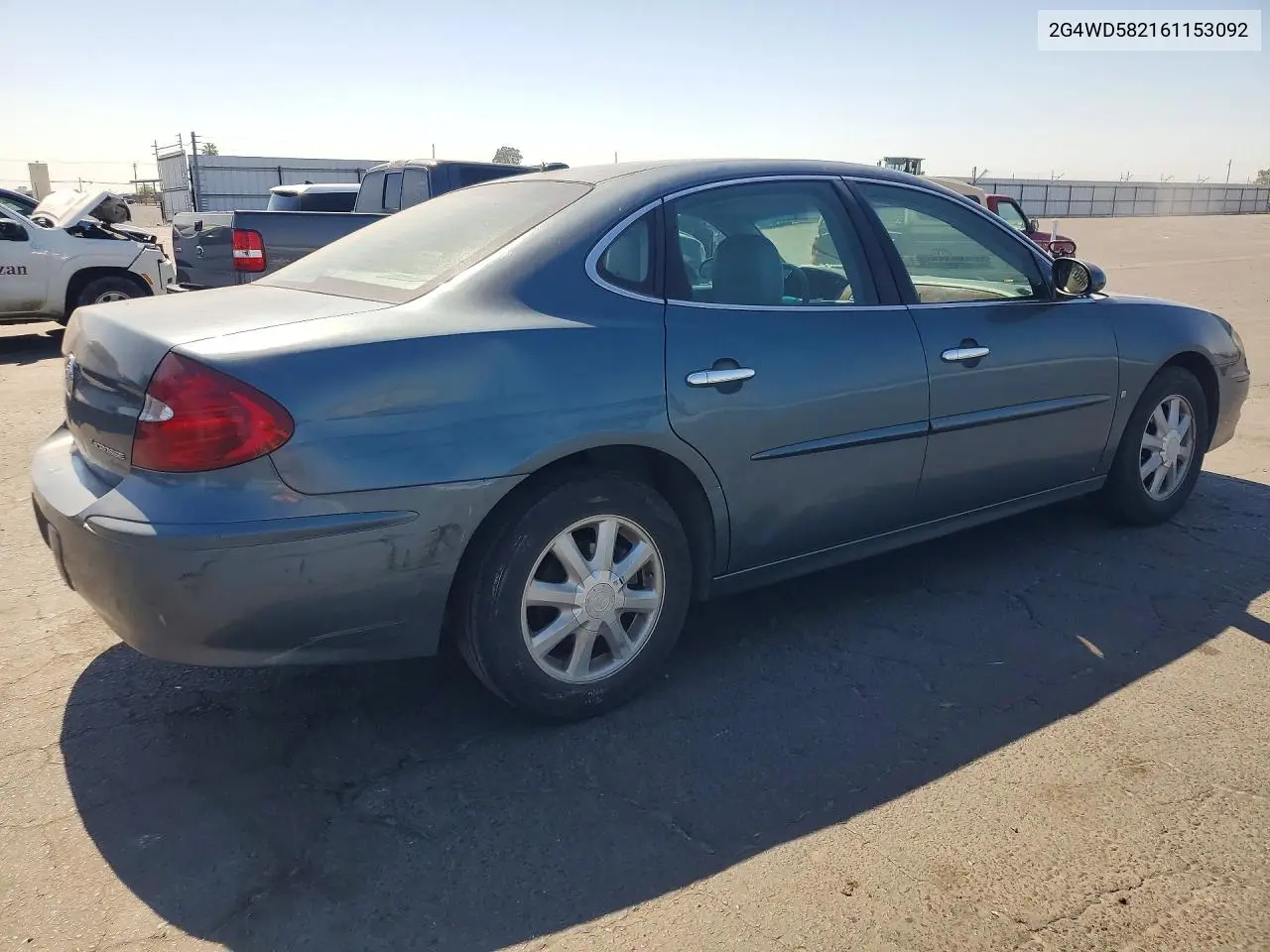 2006 Buick Lacrosse Cxl VIN: 2G4WD582161153092 Lot: 58320136