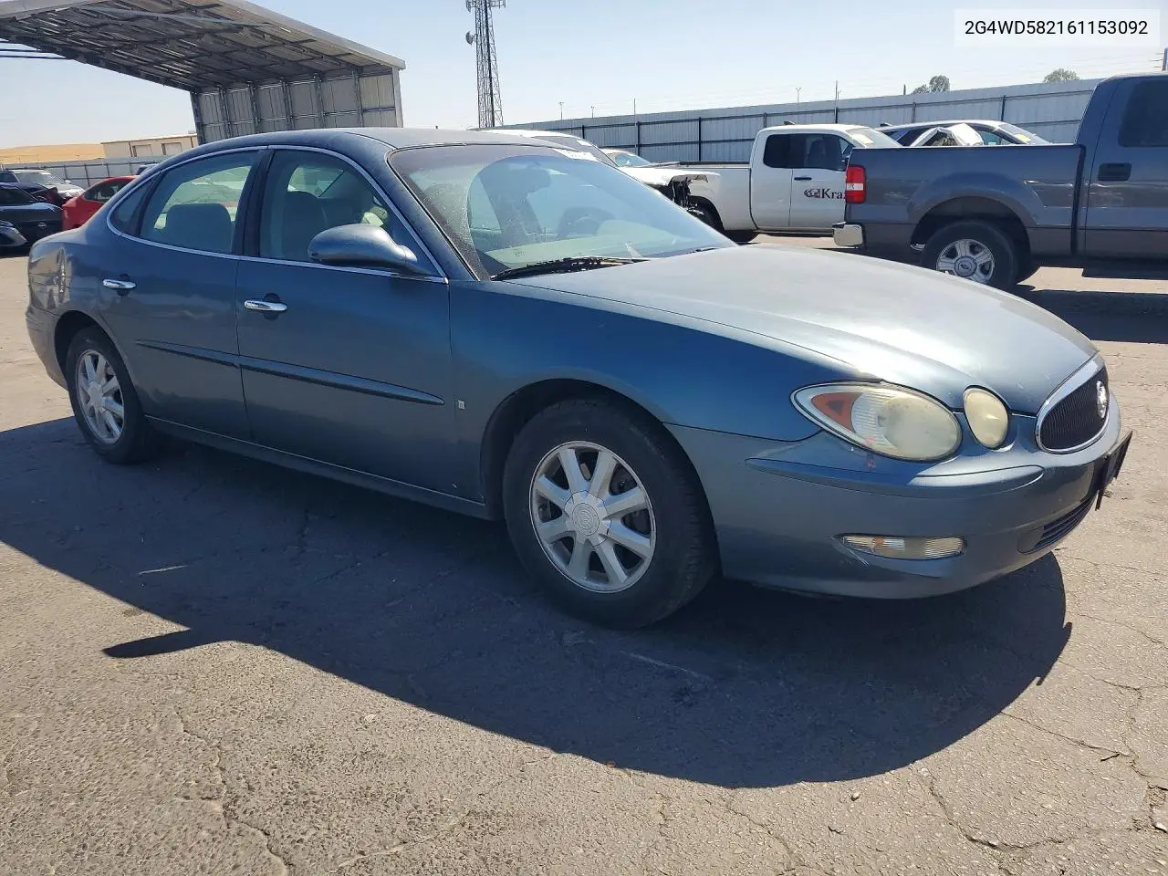 2006 Buick Lacrosse Cxl VIN: 2G4WD582161153092 Lot: 58320136