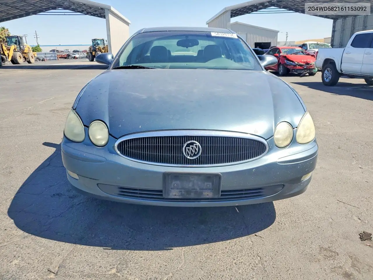 2006 Buick Lacrosse Cxl VIN: 2G4WD582161153092 Lot: 58320136