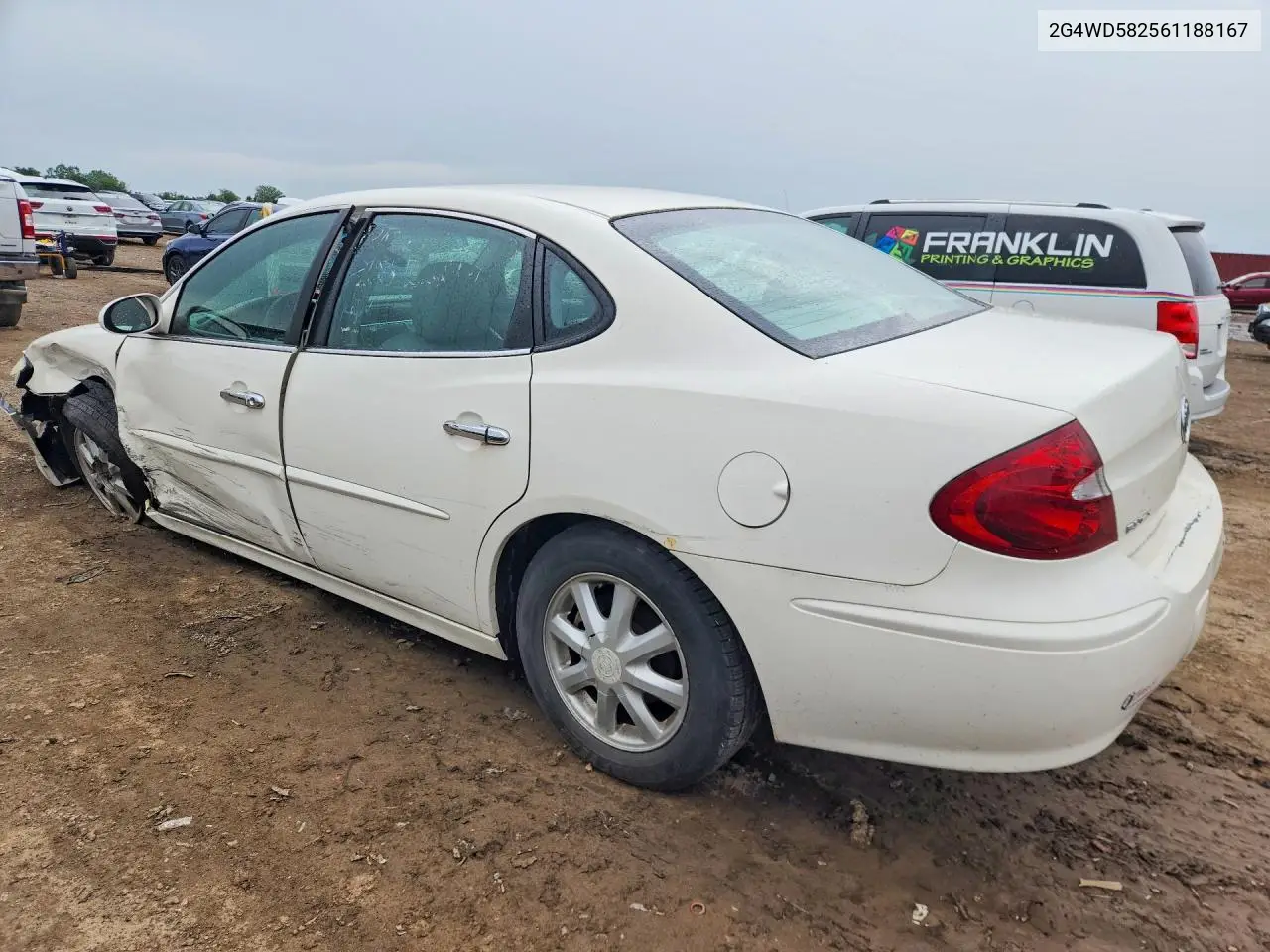 2006 Buick Lacrosse Cxl VIN: 2G4WD582561188167 Lot: 58627436