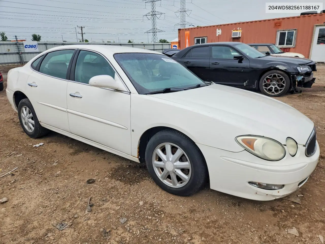 2006 Buick Lacrosse Cxl VIN: 2G4WD582561188167 Lot: 58627436