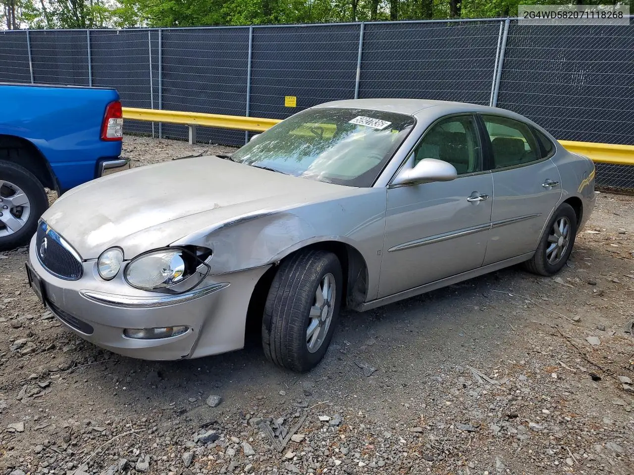 2007 Buick Lacrosse Cxl VIN: 2G4WD582071118268 Lot: 50927836