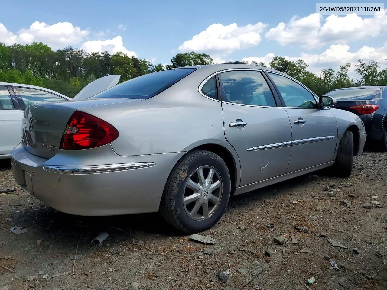 2007 Buick Lacrosse Cxl VIN: 2G4WD582071118268 Lot: 50927836