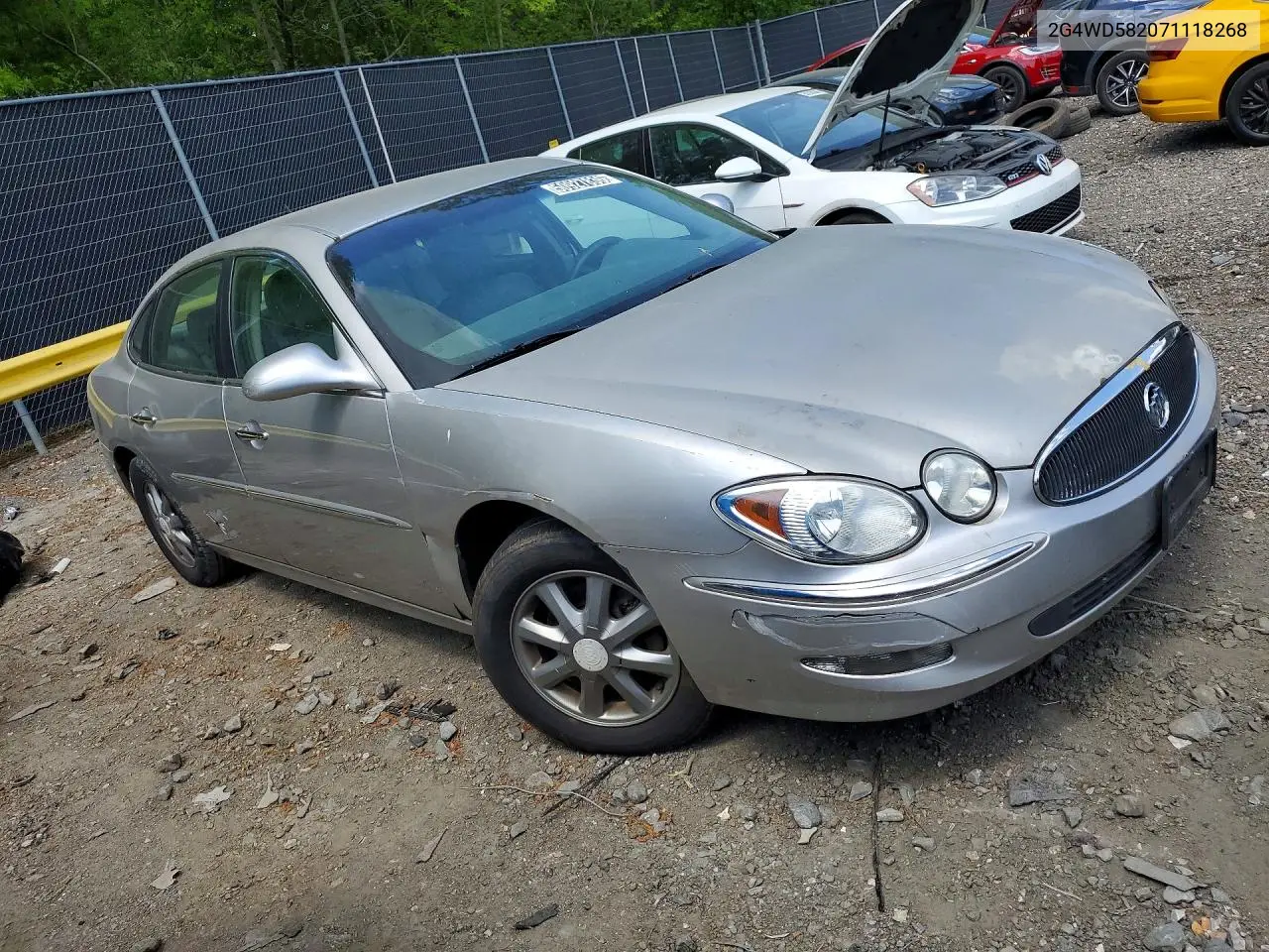 2007 Buick Lacrosse Cxl VIN: 2G4WD582071118268 Lot: 50927836