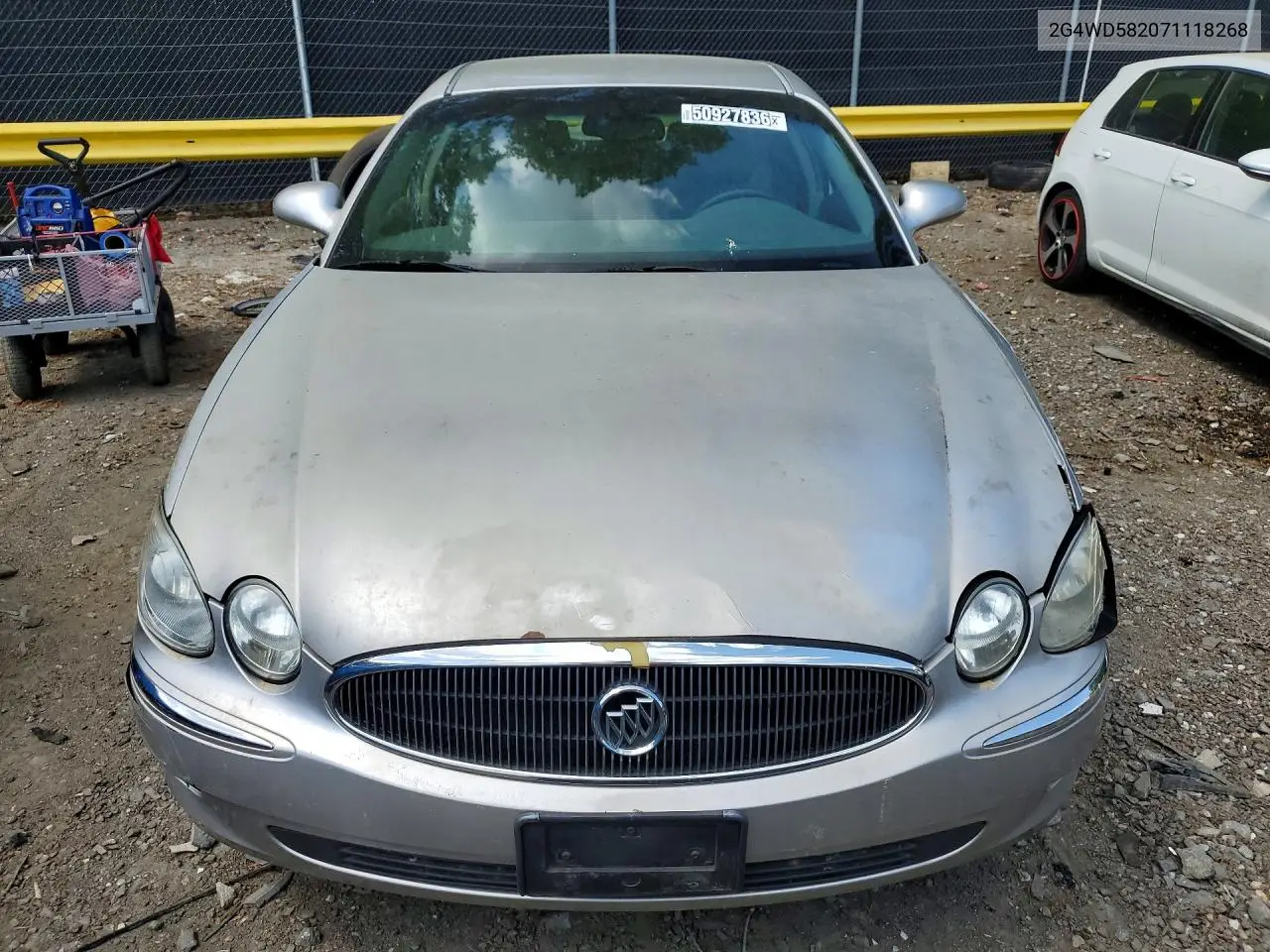2007 Buick Lacrosse Cxl VIN: 2G4WD582071118268 Lot: 50927836