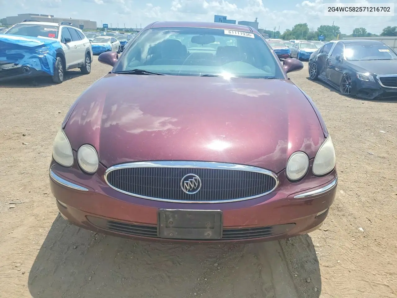 2007 Buick Lacrosse Cx VIN: 2G4WC582571216702 Lot: 61111936
