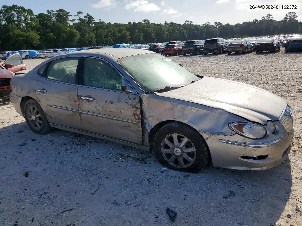 2008 Buick Lacrosse Cxl VIN: 2G4WD582481162372 Lot: 61759496