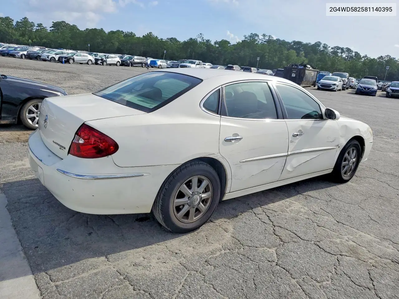 2008 Buick Lacrosse Cxl VIN: 2G4WD582581140395 Lot: 61906176