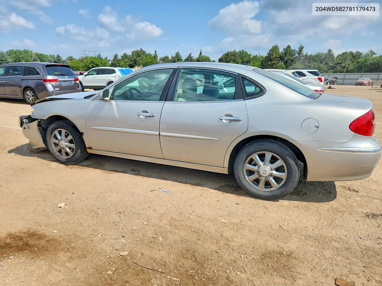 2008 Buick Lacrosse Cxl VIN: 2G4WD582781179473 Lot: 62160146