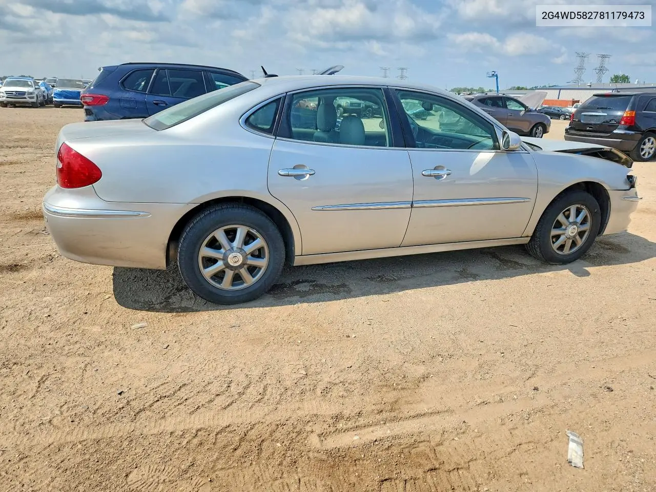 2008 Buick Lacrosse Cxl VIN: 2G4WD582781179473 Lot: 62160146