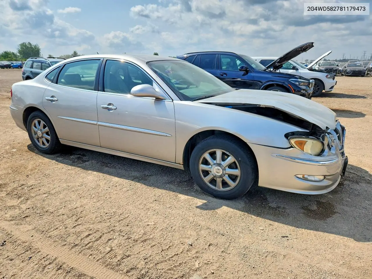 2008 Buick Lacrosse Cxl VIN: 2G4WD582781179473 Lot: 62160146