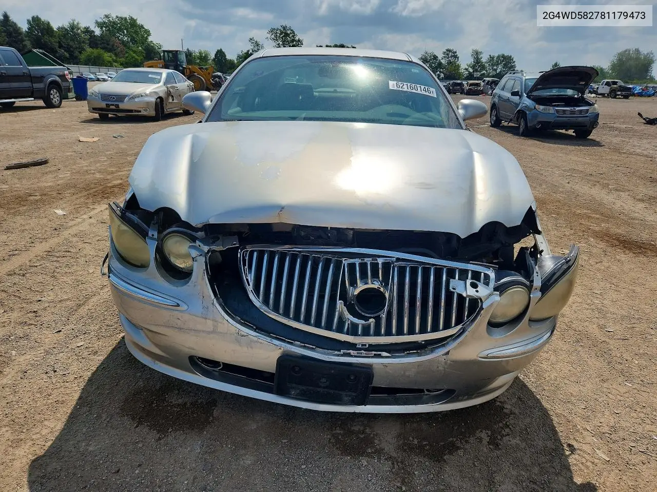 2008 Buick Lacrosse Cxl VIN: 2G4WD582781179473 Lot: 62160146