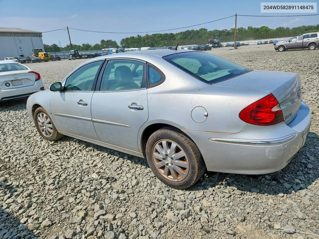 2009 Buick Lacrosse Cxl VIN: 2G4WD582891148475 Lot: 60248676