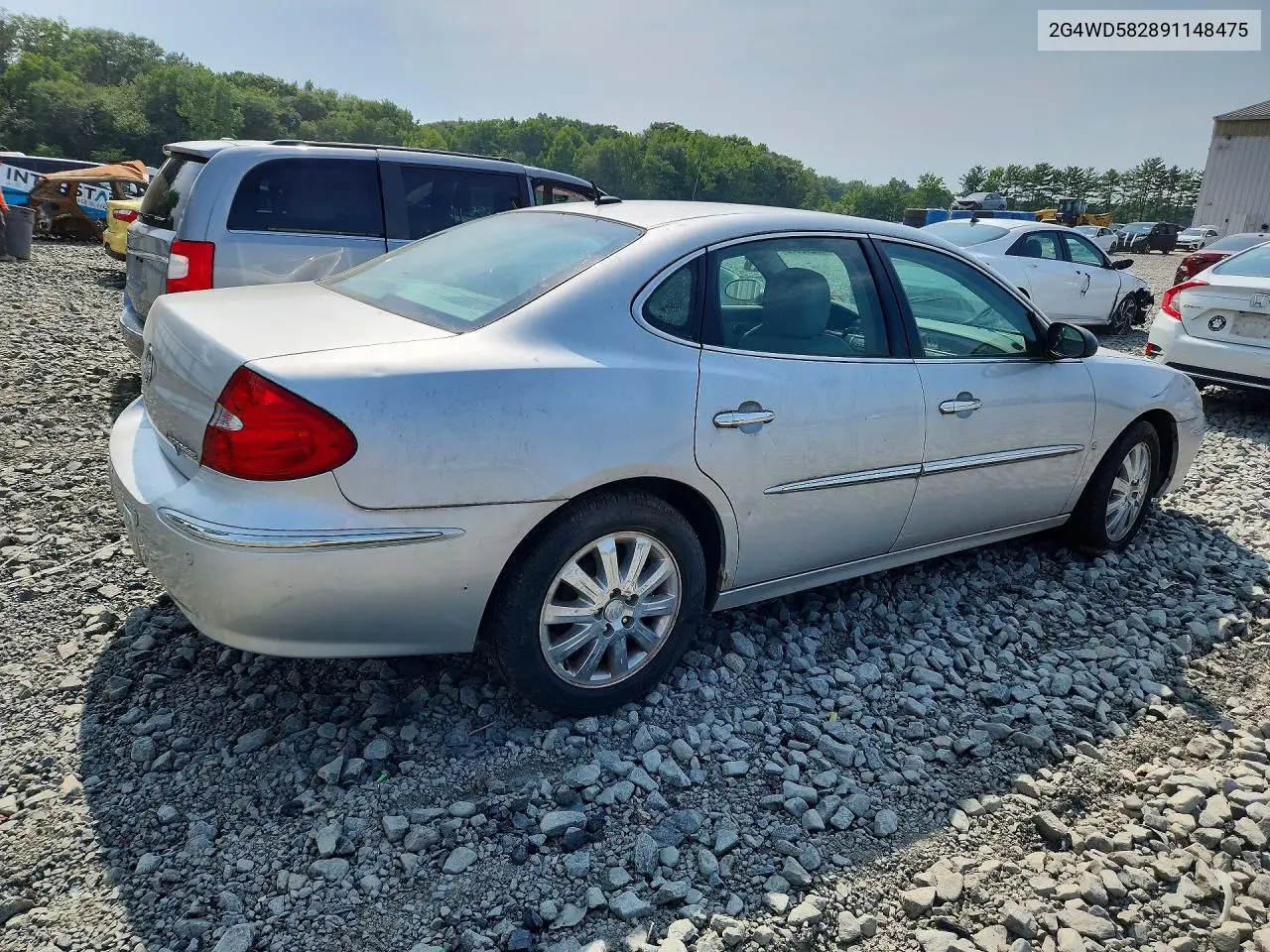 2009 Buick Lacrosse Cxl VIN: 2G4WD582891148475 Lot: 60248676