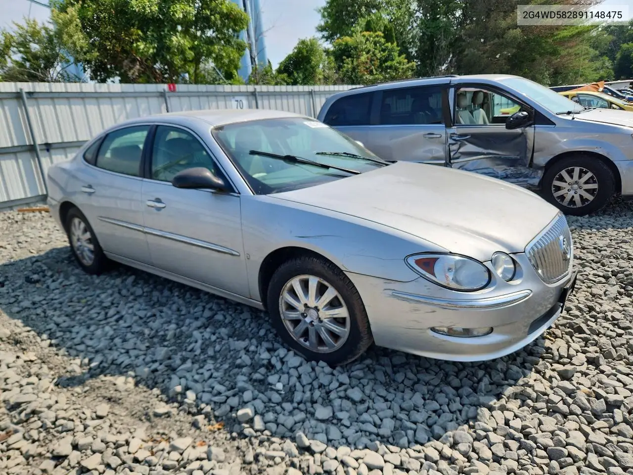 2009 Buick Lacrosse Cxl VIN: 2G4WD582891148475 Lot: 60248676