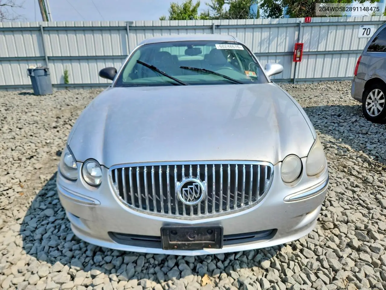 2009 Buick Lacrosse Cxl VIN: 2G4WD582891148475 Lot: 60248676