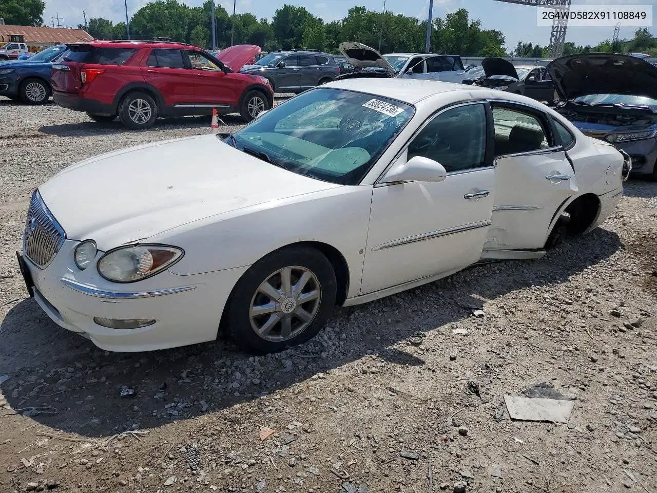 2009 Buick Lacrosse Cxl VIN: 2G4WD582X91108849 Lot: 60824736