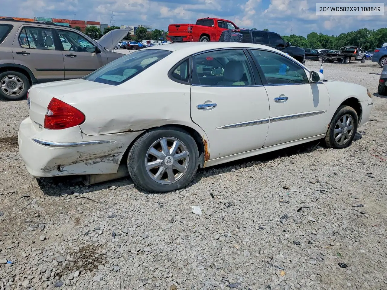 2009 Buick Lacrosse Cxl VIN: 2G4WD582X91108849 Lot: 60824736