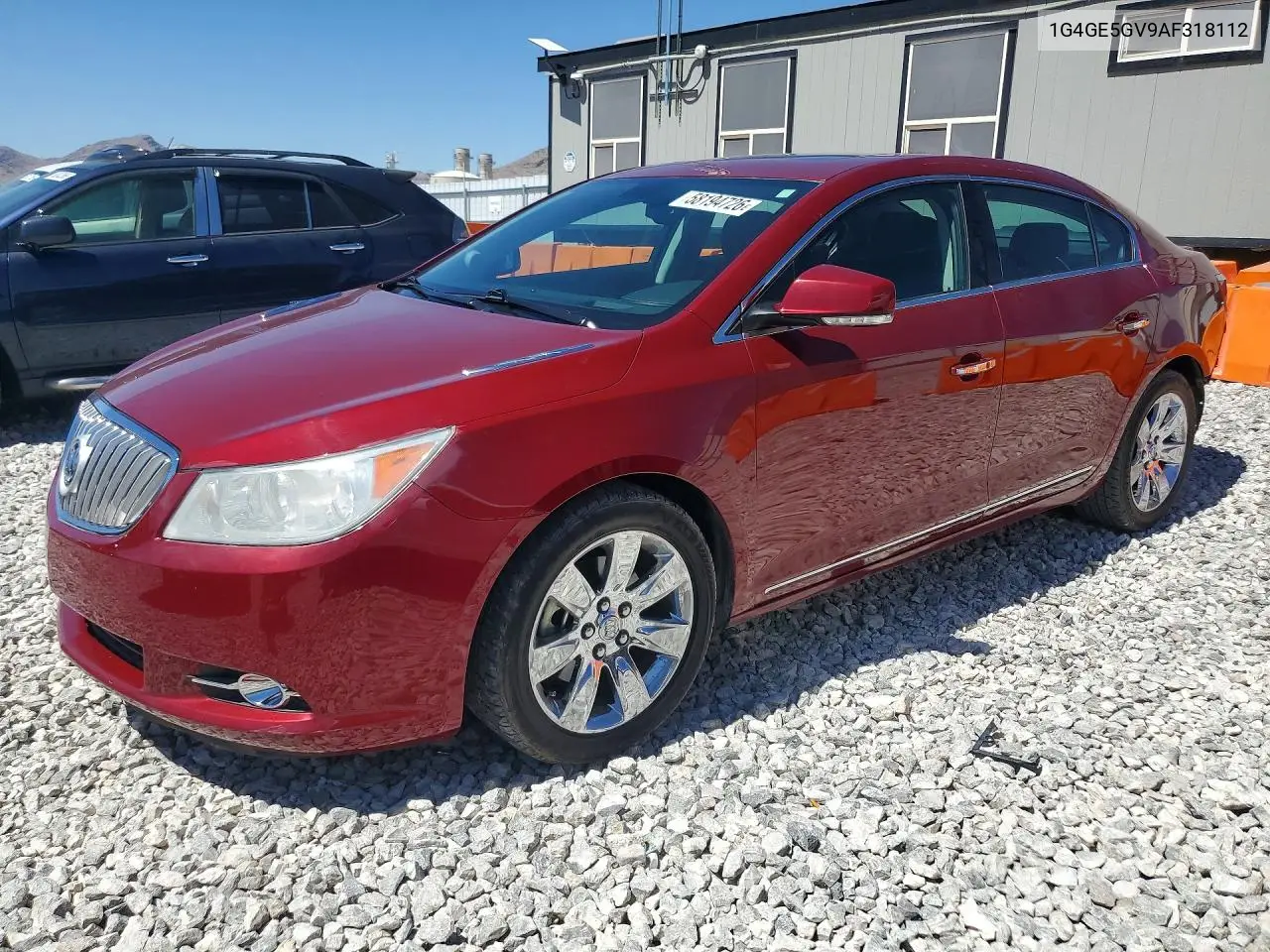 2010 Buick Lacrosse Cxs VIN: 1G4GE5GV9AF318112 Lot: 58194726