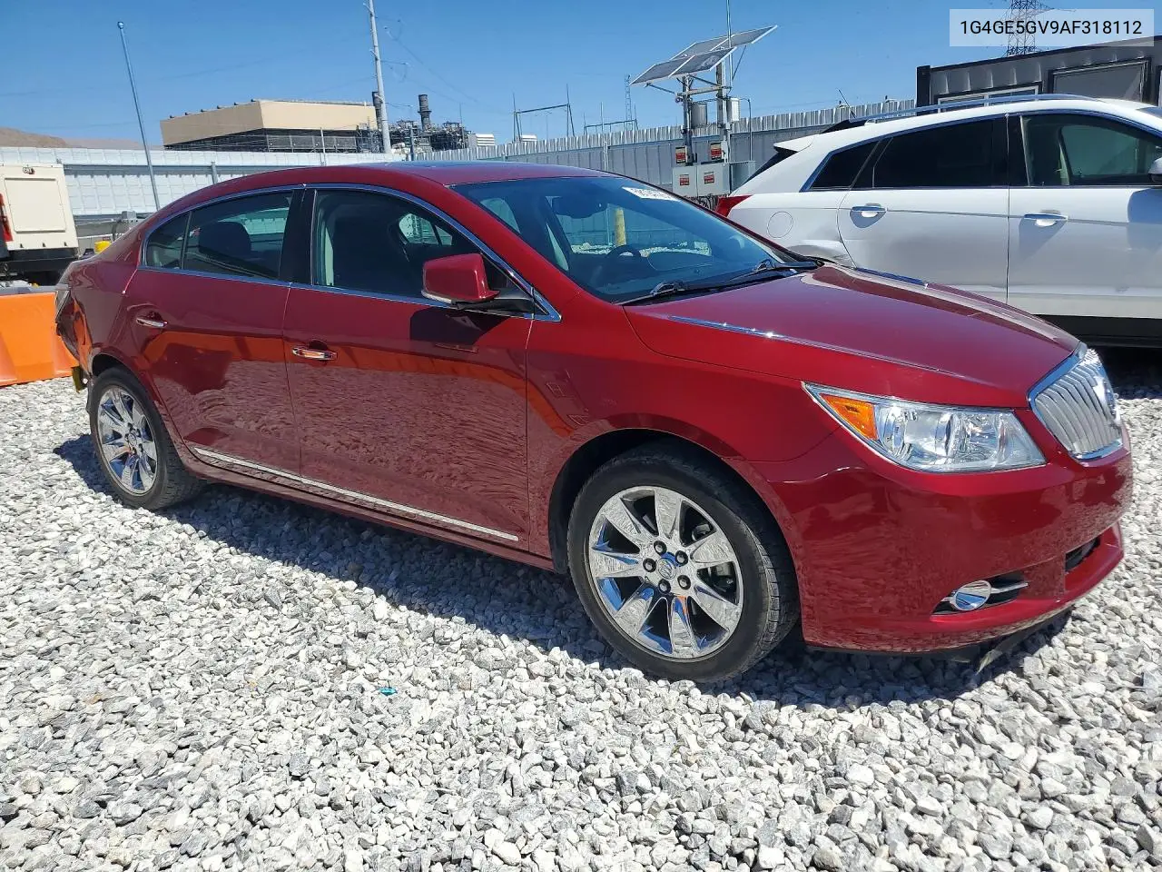 2010 Buick Lacrosse Cxs VIN: 1G4GE5GV9AF318112 Lot: 58194726