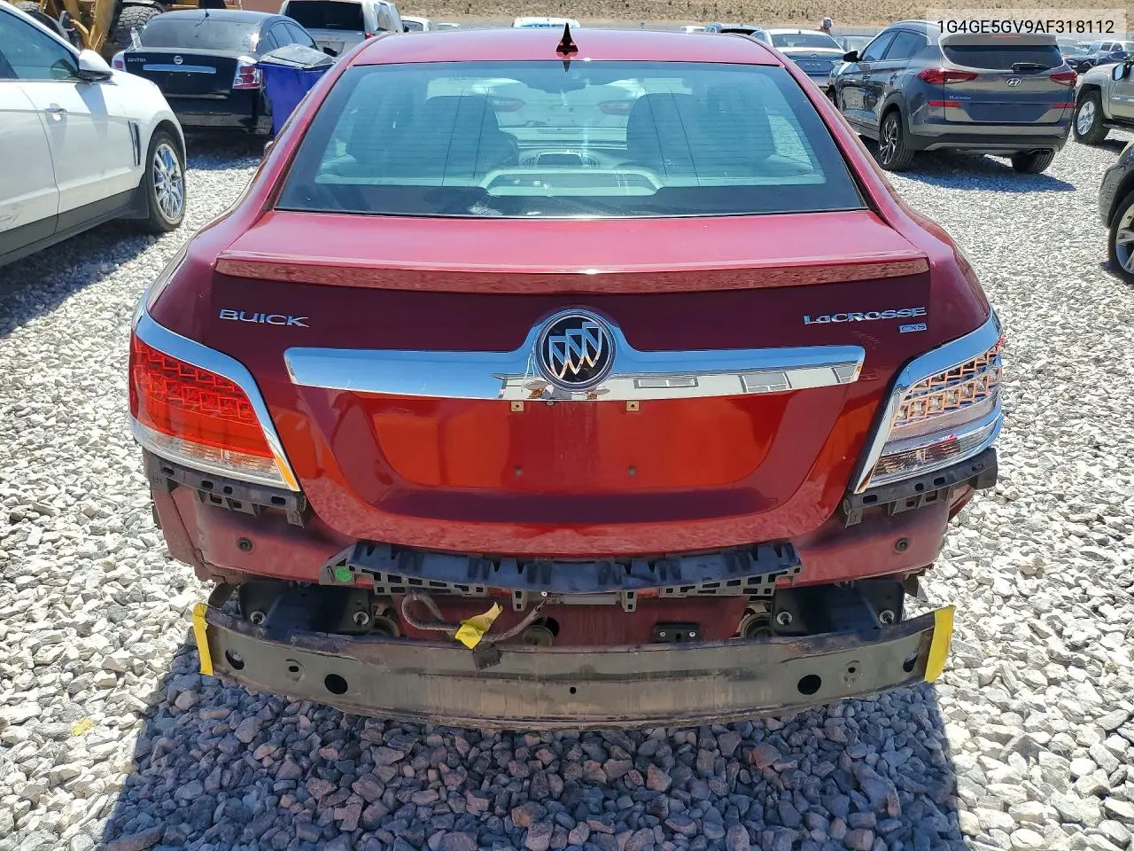 2010 Buick Lacrosse Cxs VIN: 1G4GE5GV9AF318112 Lot: 58194726