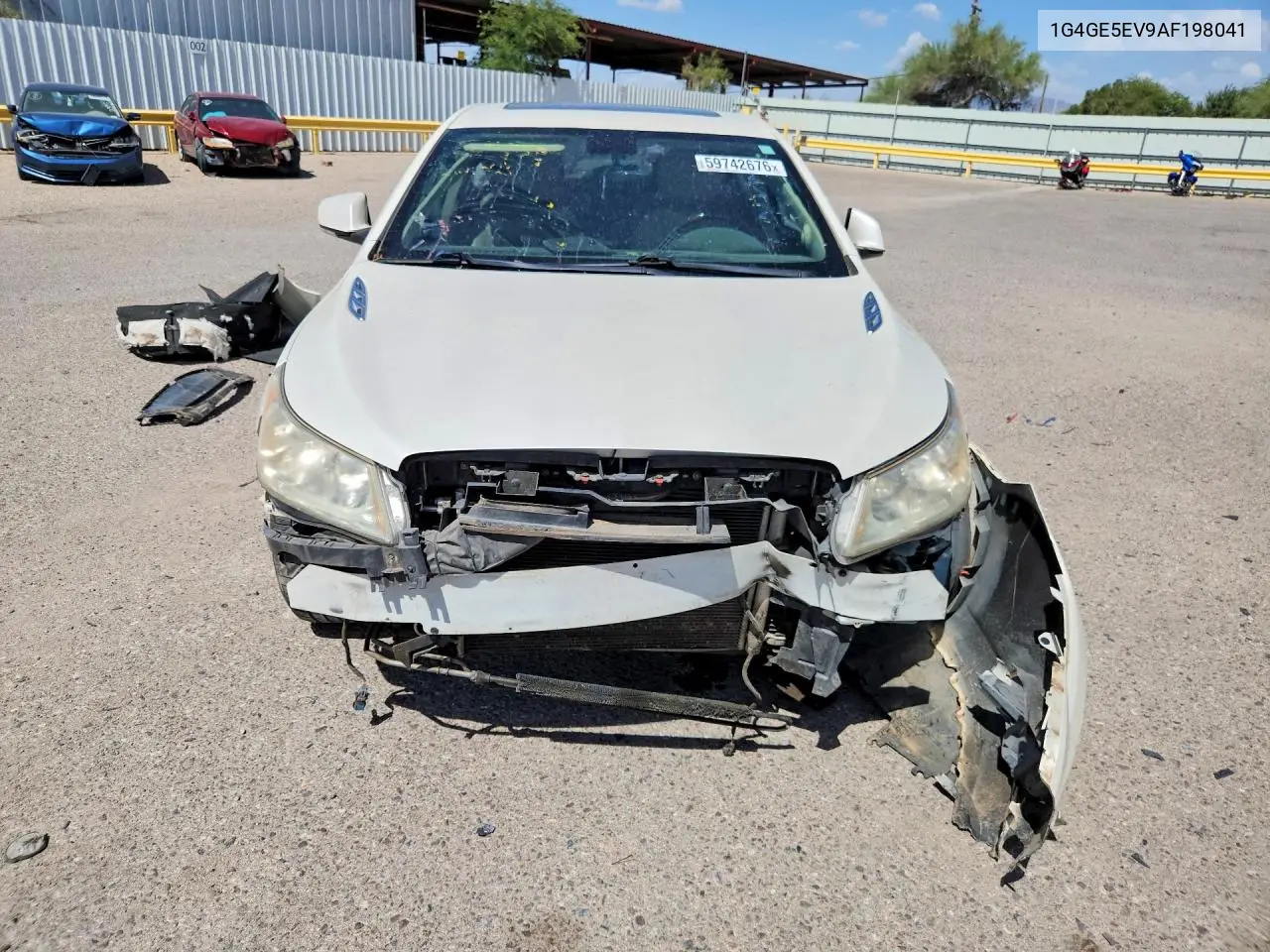 2010 Buick Lacrosse Cxs VIN: 1G4GE5EV9AF198041 Lot: 59742676