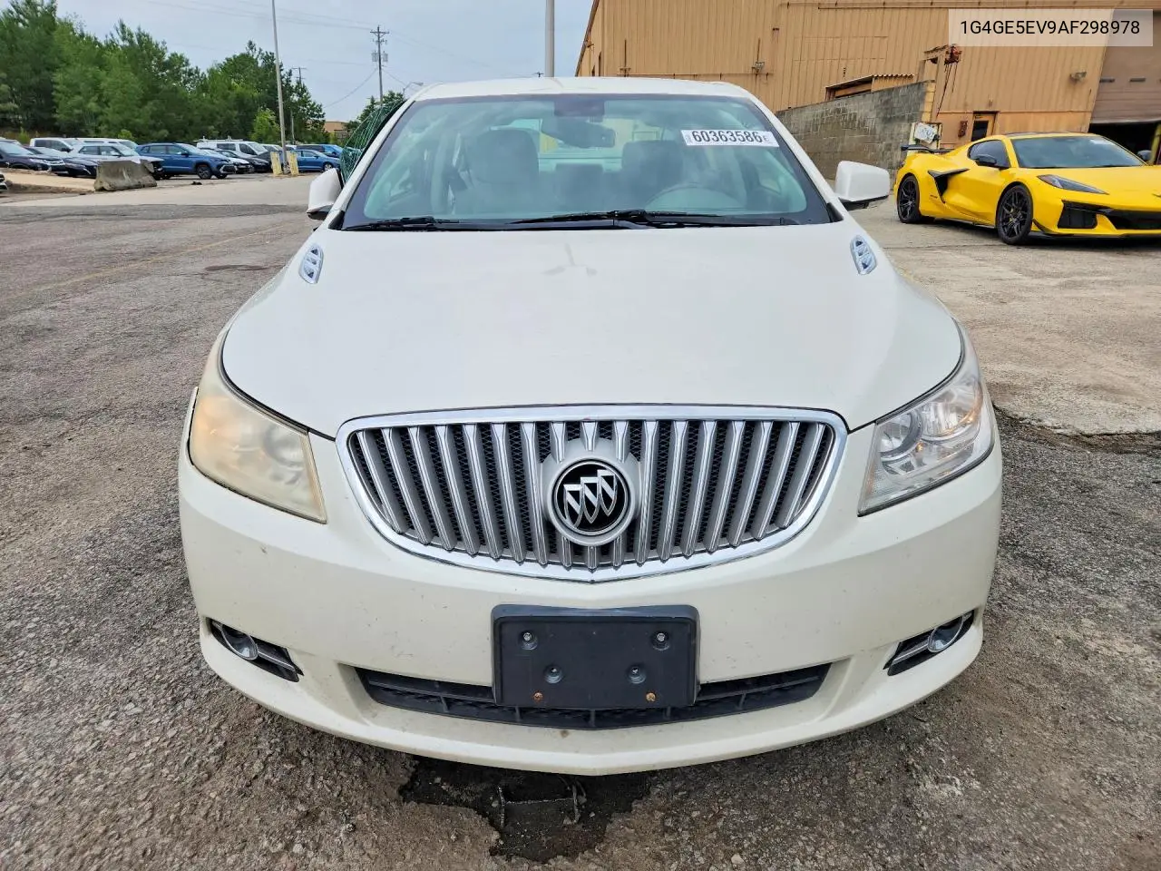 2010 Buick Lacrosse Cxs VIN: 1G4GE5EV9AF298978 Lot: 60363586