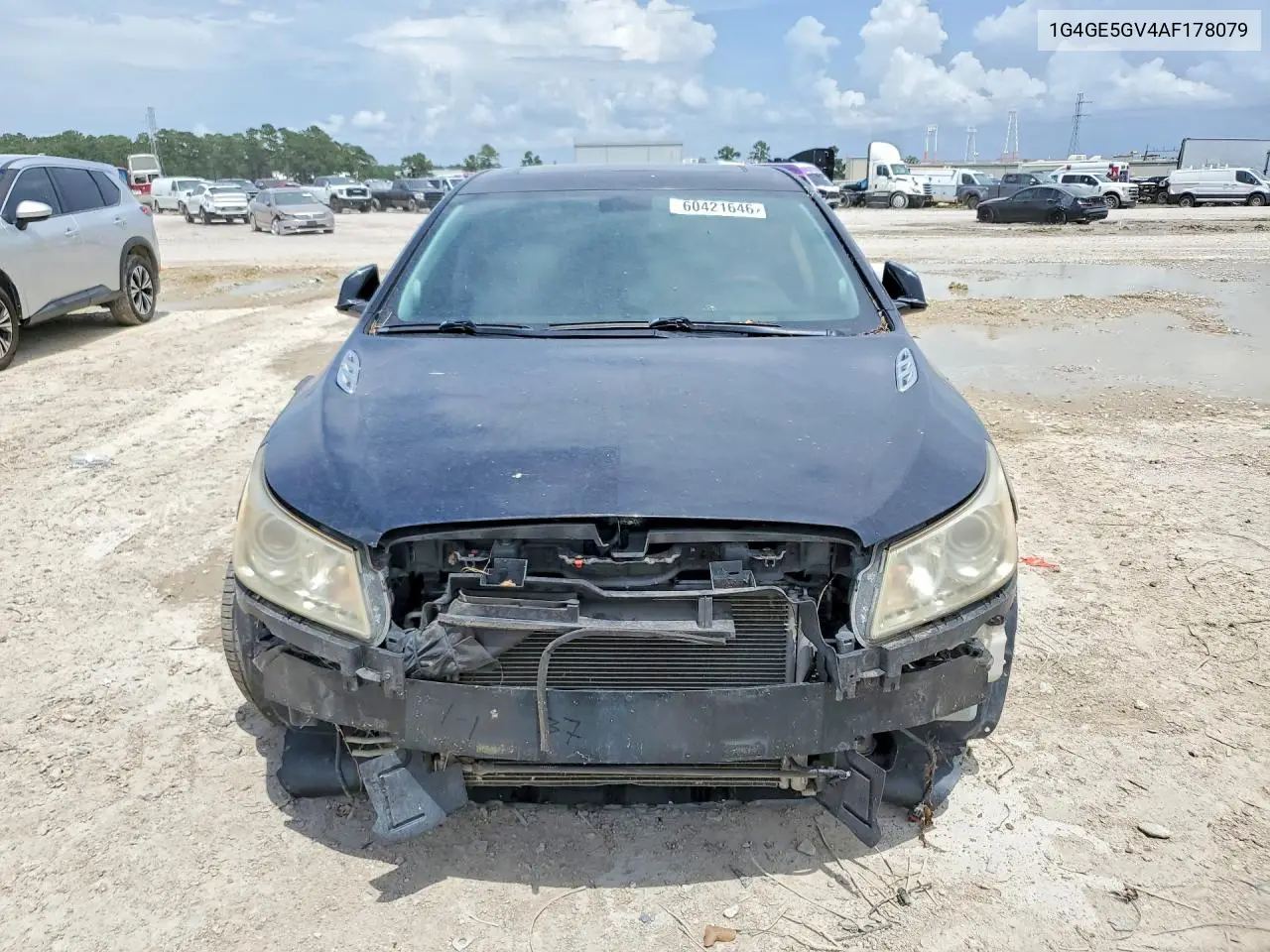 2010 Buick Lacrosse Cxs VIN: 1G4GE5GV4AF178079 Lot: 60421646