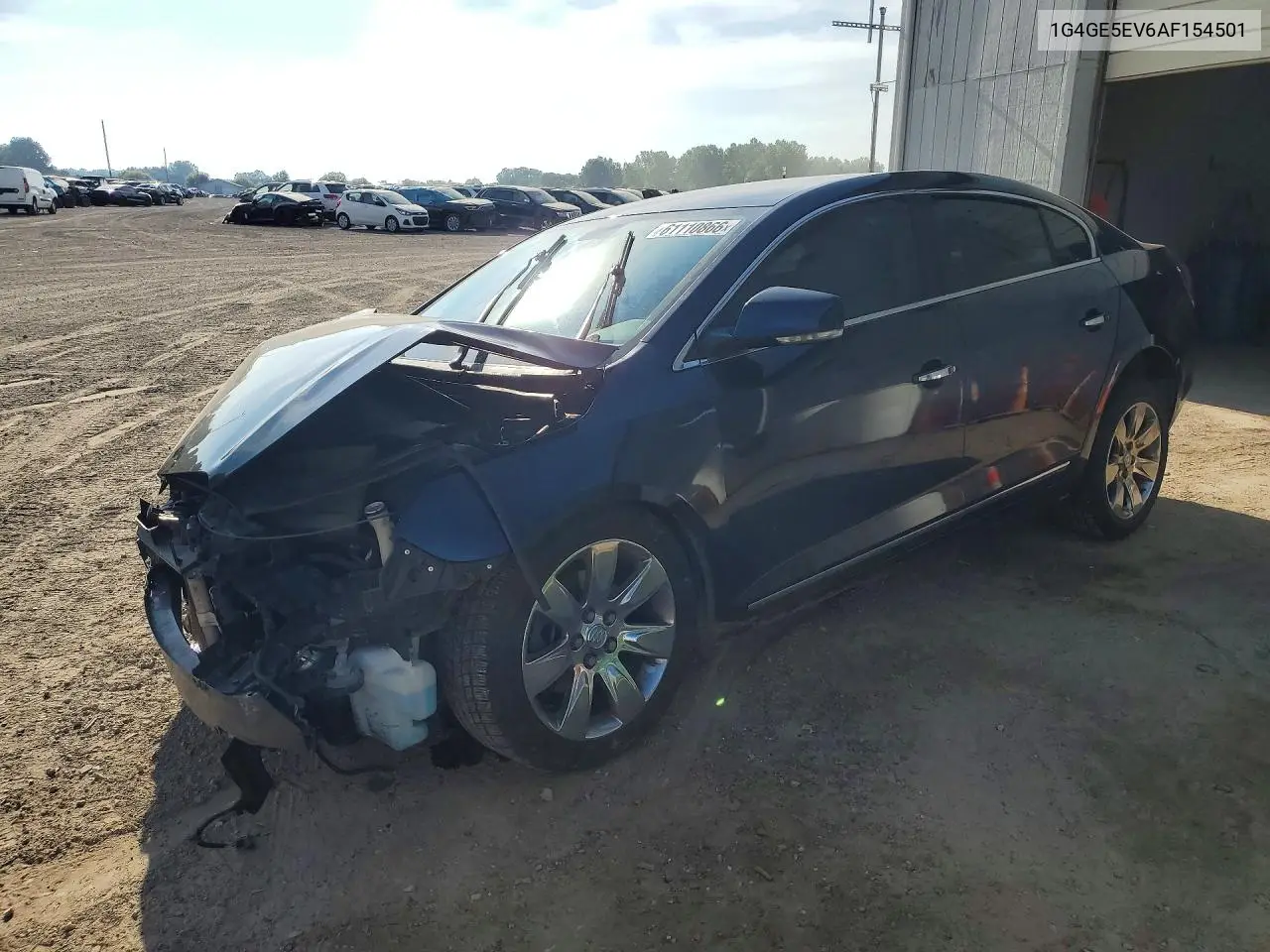 2010 Buick Lacrosse Cxs VIN: 1G4GE5EV6AF154501 Lot: 61110866
