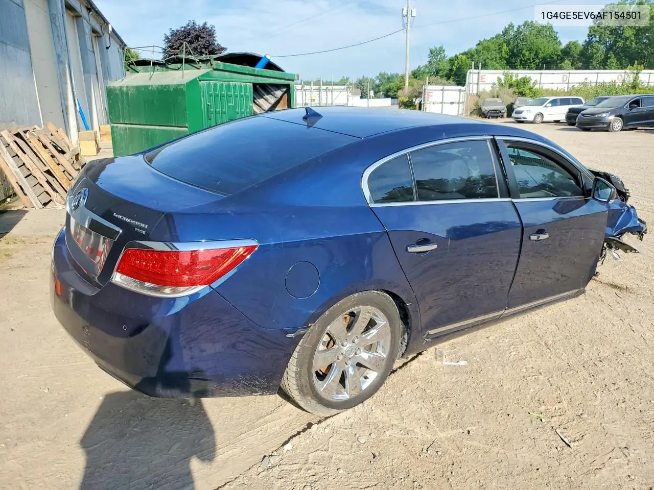 2010 Buick Lacrosse Cxs VIN: 1G4GE5EV6AF154501 Lot: 61110866