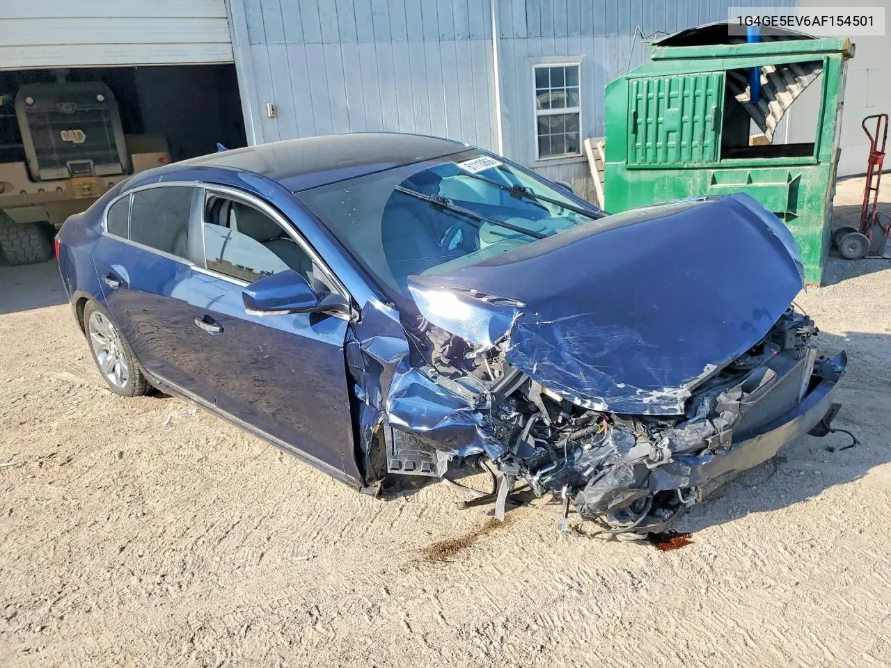 2010 Buick Lacrosse Cxs VIN: 1G4GE5EV6AF154501 Lot: 61110866