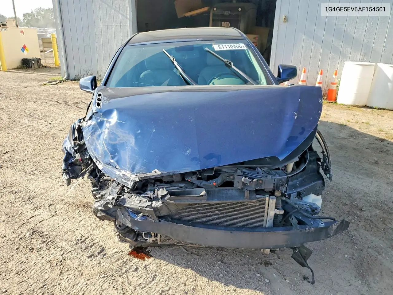 2010 Buick Lacrosse Cxs VIN: 1G4GE5EV6AF154501 Lot: 61110866