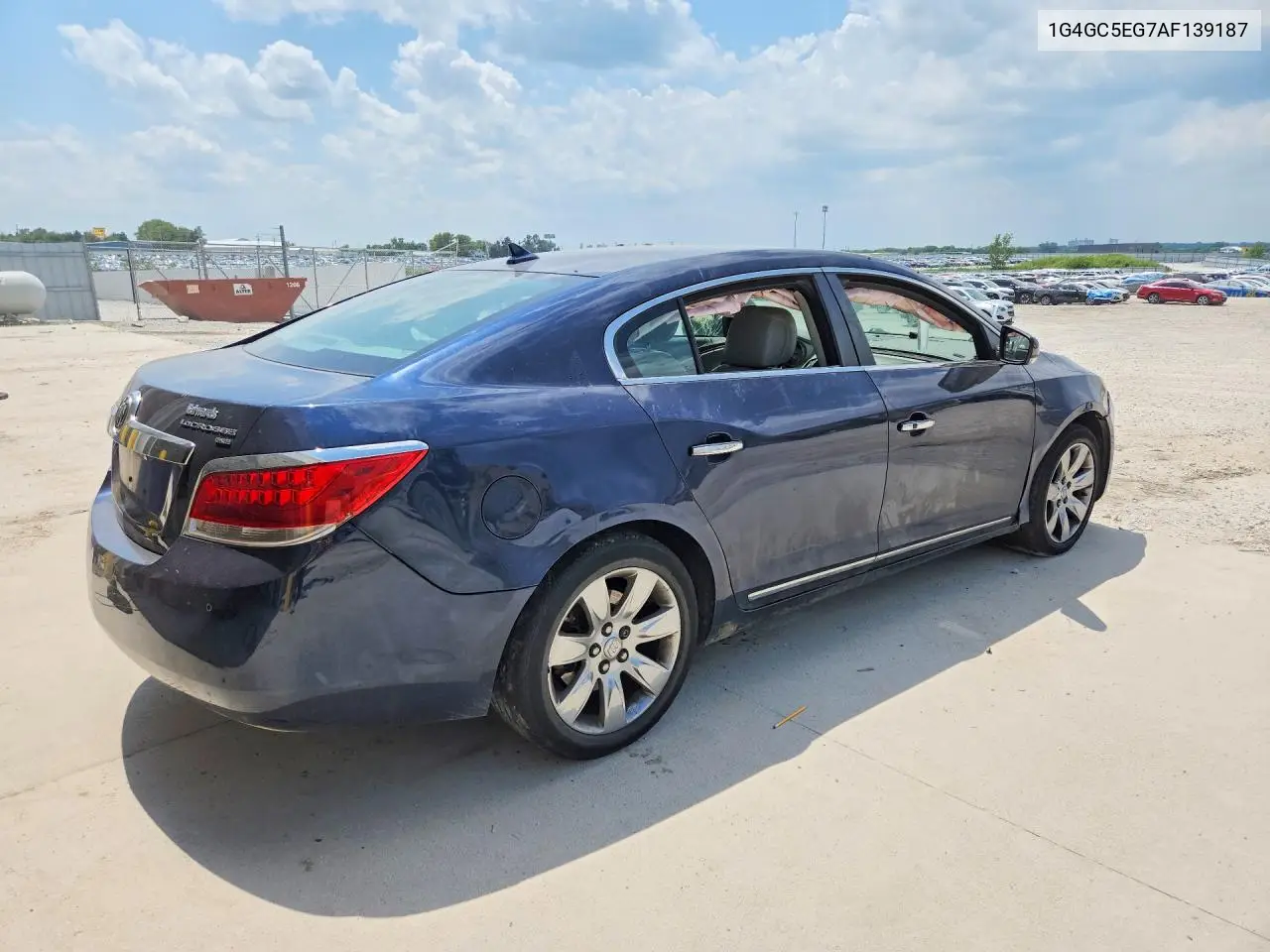 2010 Buick Lacrosse Cxl VIN: 1G4GC5EG7AF139187 Lot: 61199026