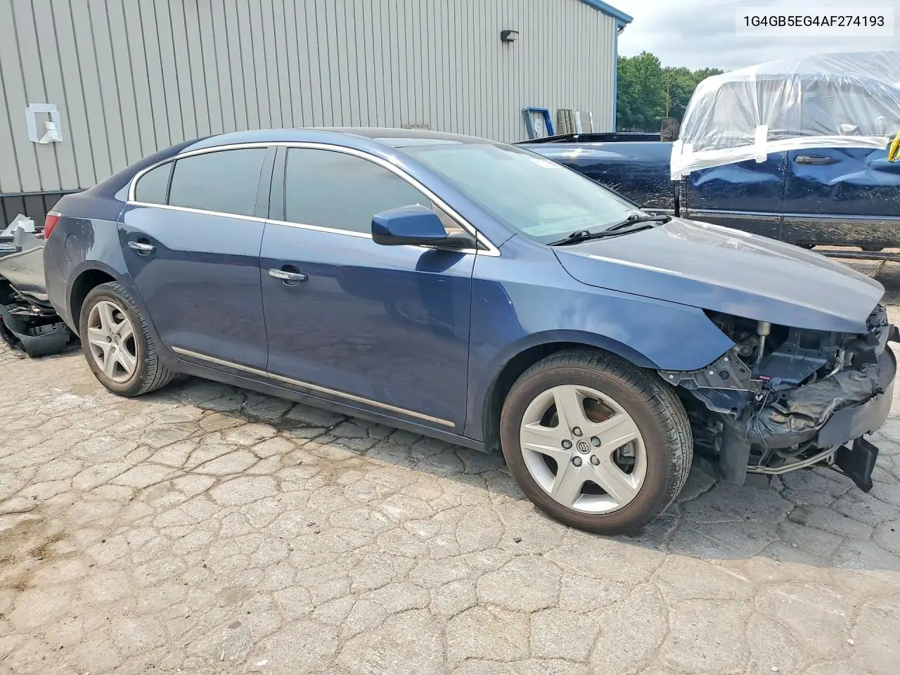 2010 Buick Lacrosse Cx VIN: 1G4GB5EG4AF274193 Lot: 61201086