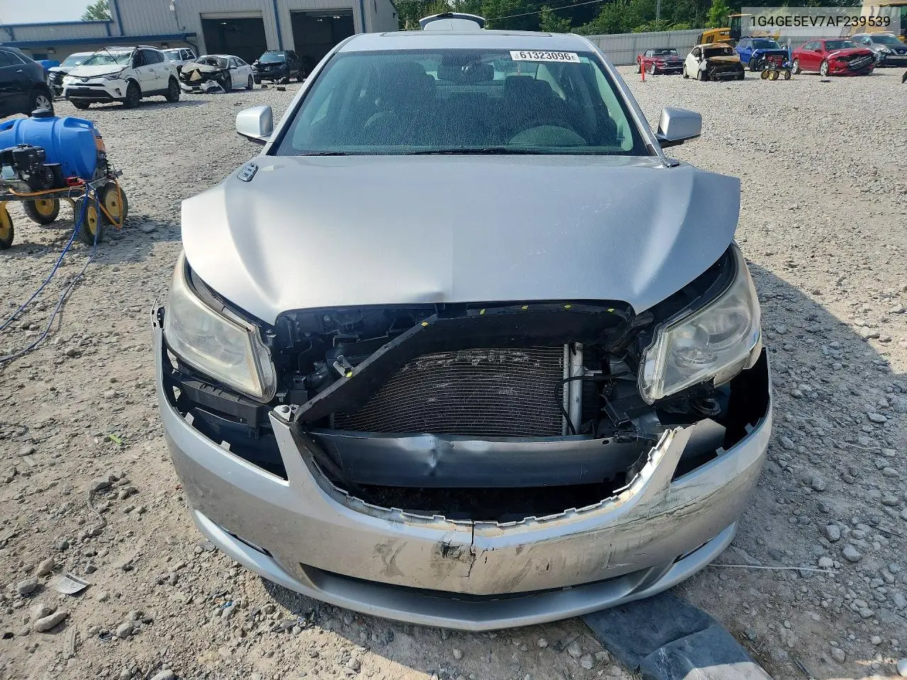 2010 Buick Lacrosse Cxs VIN: 1G4GE5EV7AF239539 Lot: 61323096