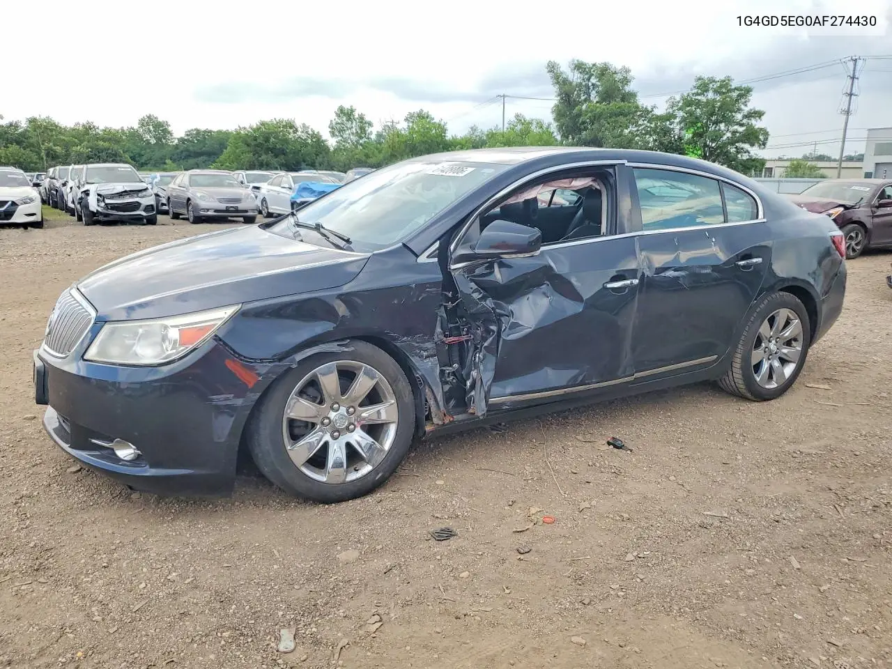 2010 Buick Lacrosse Cxl VIN: 1G4GD5EG0AF274430 Lot: 61428706