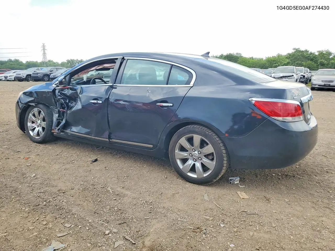 2010 Buick Lacrosse Cxl VIN: 1G4GD5EG0AF274430 Lot: 61428706