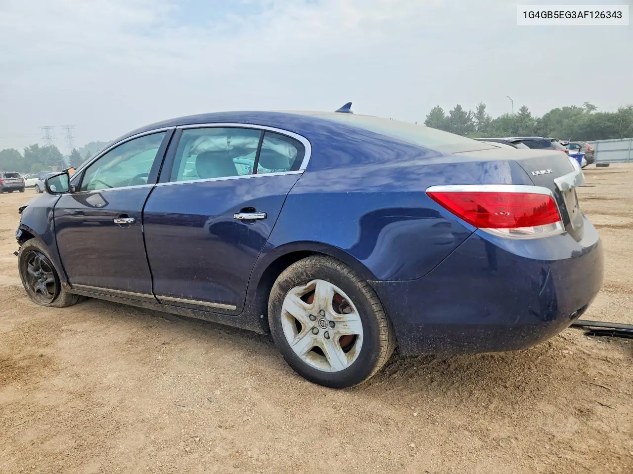 2010 Buick Lacrosse Cx VIN: 1G4GB5EG3AF126343 Lot: 61586926