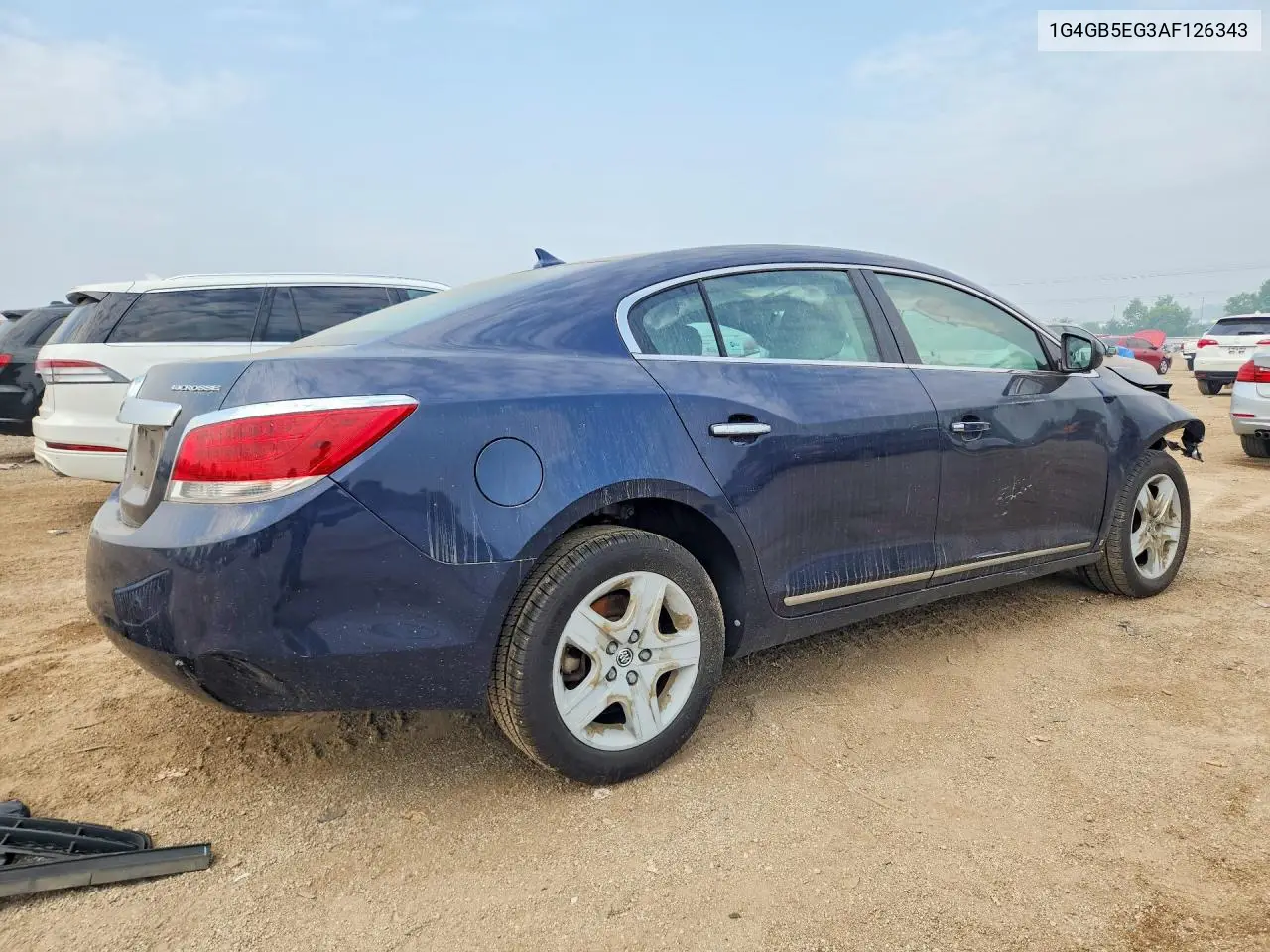 2010 Buick Lacrosse Cx VIN: 1G4GB5EG3AF126343 Lot: 61586926