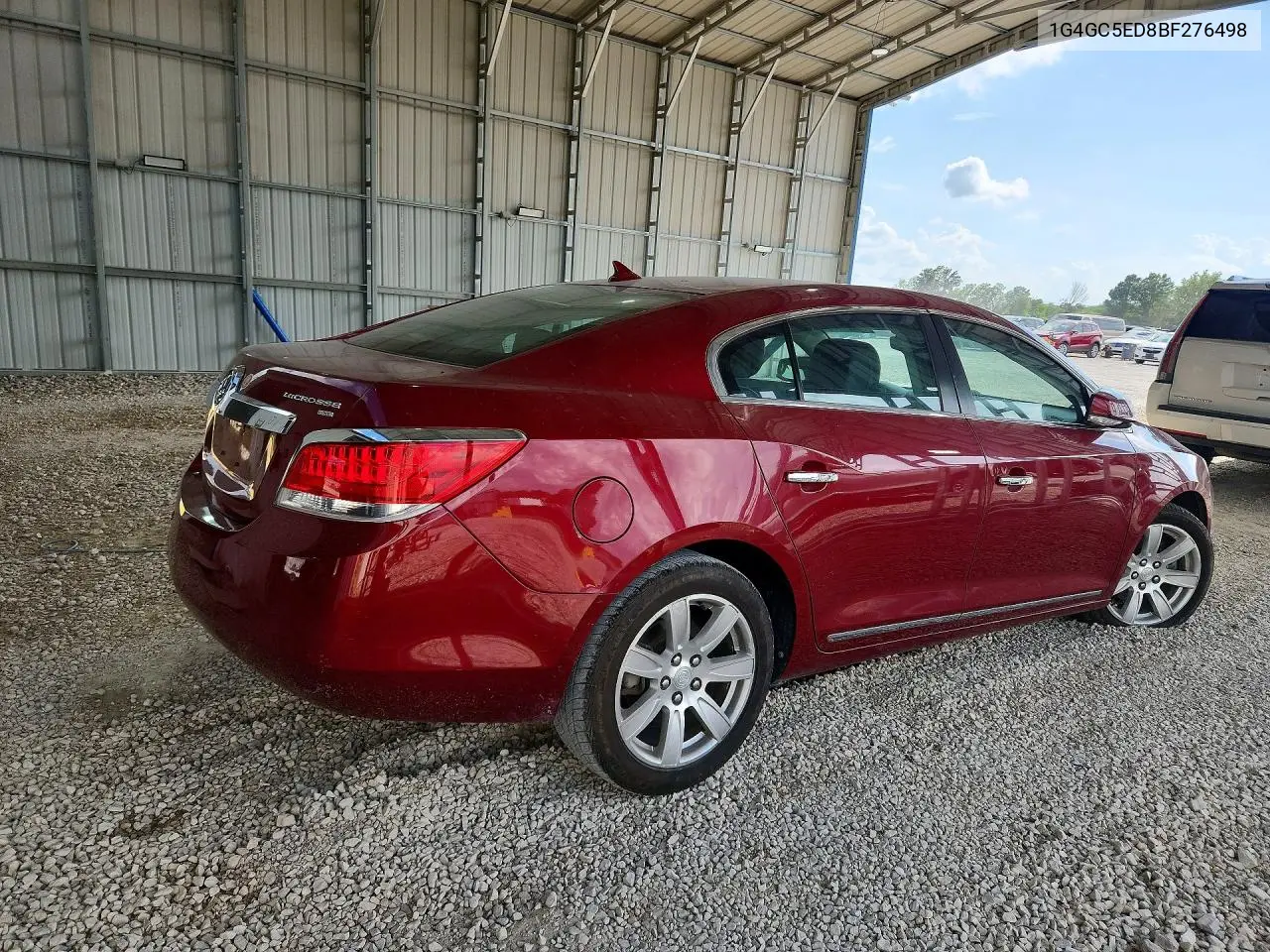 2011 Buick Lacrosse Cxl VIN: 1G4GC5ED8BF276498 Lot: 55421726